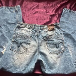 men’s vigoss baggy straight leg jeans